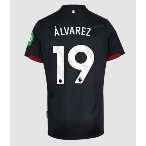 Fotbalové Dres West Ham United Edson Alvarez #19 Venkovní 2024-25 Krátký Rukáv